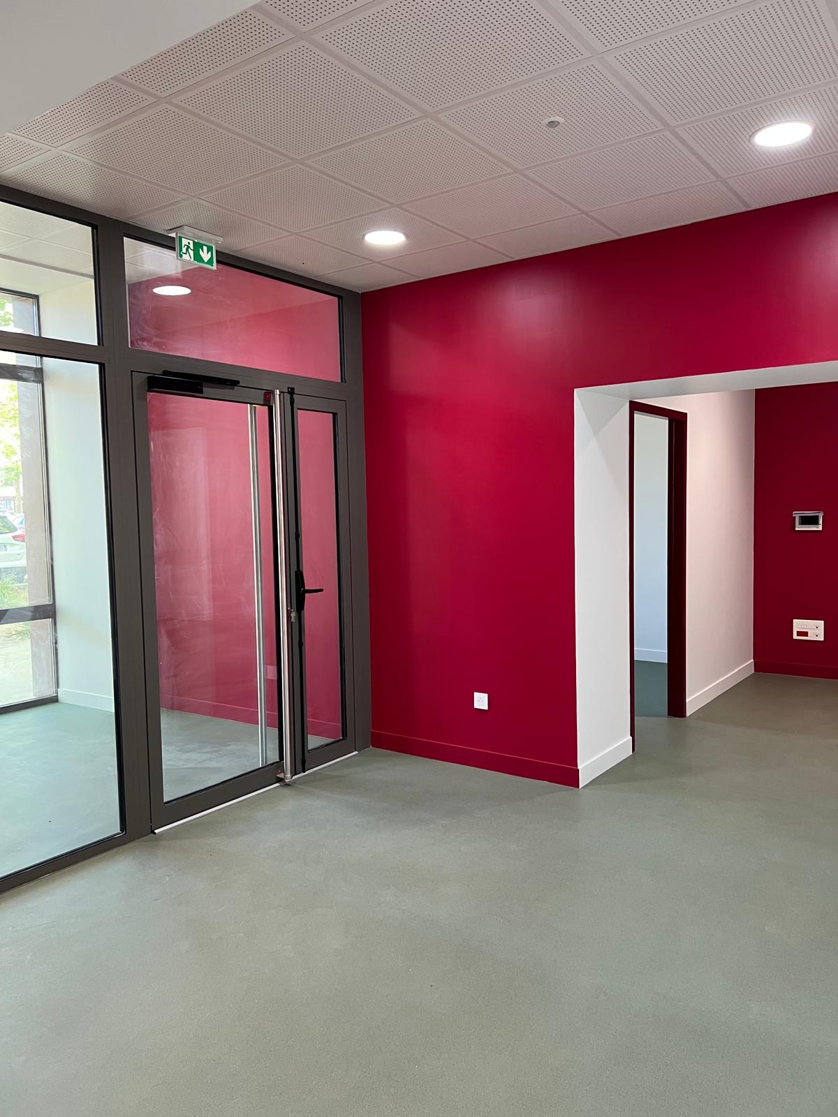 Incubateur d'entreprises à Nevers — vue du chantier